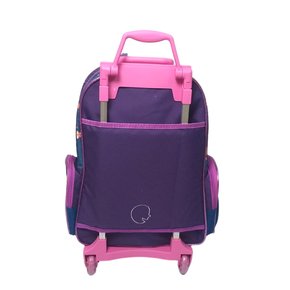 Mochila Com Rodas Com Capuz Gato Galáctico GG3532K Clio - Welban