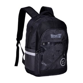 Mochila de Costas Preta e Cinza Dragon Ball Z Clio