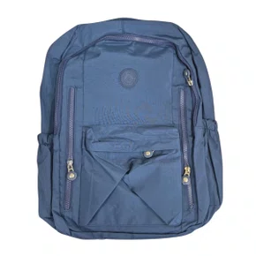 Mochila Escolar Grande Azul Sem Rodas Multineos