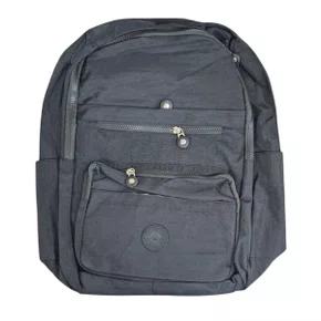 Mochila Escolar Grande Preta Sem Rodas Multineos