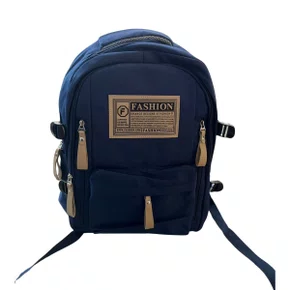 Mochila Escolar Sem Rodas Grande Azul Marinho B70-5-43 Fashion