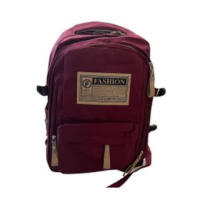 Mochila Escolar Sem Rodas Grande Bordô B70-5-4 Fashion