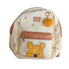 Mochila Escolar Sem Rodas Pequena Ursinho Pooh Ref Clio