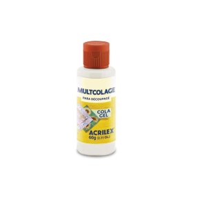 Multcolage Madeira Laranja 60ml Acrilex