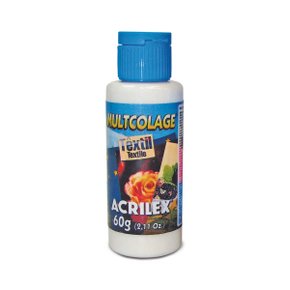Multcolage Têxtil Azul 60ml Acrilex