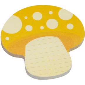 Notas Adesivas Animais/Bichinhos Cogumelo Laranja Zoo Smart Notes Brw