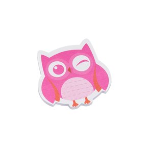 Notas Adesivas Animais/Bichinhos Coruja Rosa Zoo Smart Notes Brw