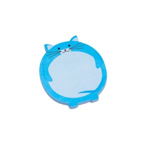 Notas Adesivas Animais/Bichinhos Gato Azul Zoo Smart Notes Brw