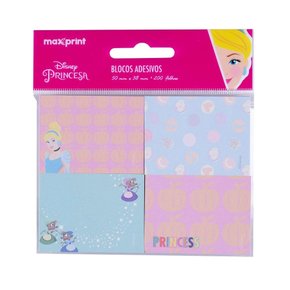 Notas Autoadesivas 50X38mm Cinderela 200fls Maxprint