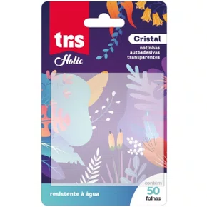 Notas Autoadesivas Transparentes Cristal 50fls Tris