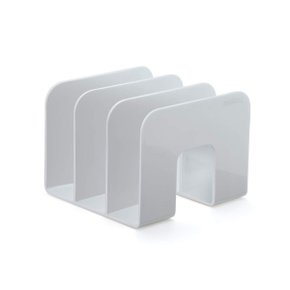 Organizador P/ Livros Standard 3 Divisões Branco Waleu