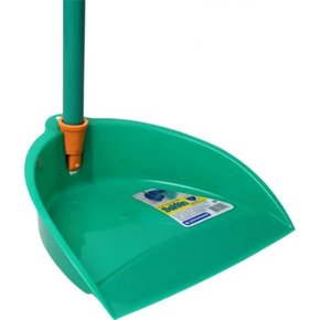 Pá De Lixo Plástica Cabo Longo 80cm Cód 38 Delbaje