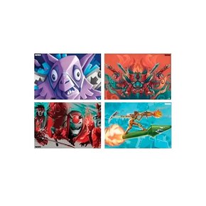 Painel Cartolina Fortnite 4 Peças Regina
