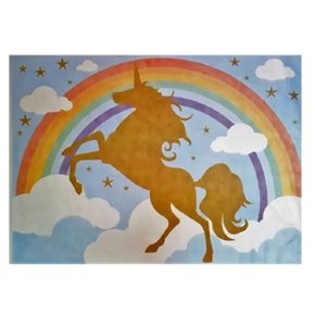 Painel TNT 1,40m Unicórnio Importado