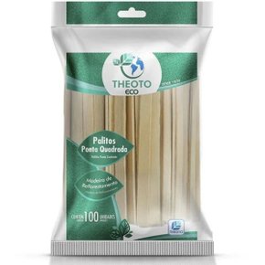 Palito de Sorvete Jaja Theoto c/ 100