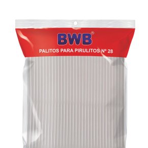 Palitos Para Pirulitos Cristal Nº28 50 Unidades Cód.283 BWB