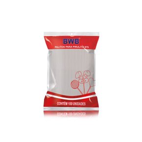 Palitos Para Pirulitos Cristal Nº9 100 Unidades Cód.115 BWB