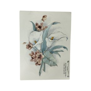 Papel Adesivo Decoupage Copo De Leite com 01 Unidade