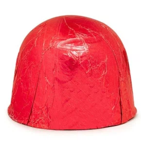 Papel Celofane Chumbo 14,5x15,5cm Vermelho C/ 100un Cromus