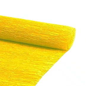 Papel Crepom Amarelo 48cmx2m VMP