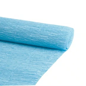 Papel Crepom Azul Claro 48cmx2m Art Floc