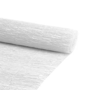 Papel Crepom Branco 48 cm x 2 m Ridet