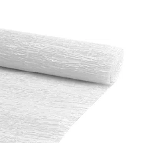 Papel Crepom Branco 48cmx2m Art Floc