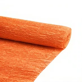Papel Crepom Laranja 48cmx2m VMP