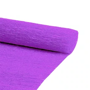 Papel Crepom Lilás 45cm x 2m Ridet