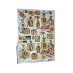 Papel Decoupage Estampas Sortidas 01 Unidade