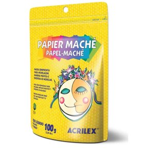 Papel Machê Acrilex 100g