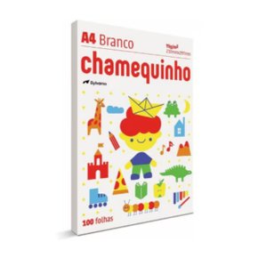 Papel Sulfite A-4 Branco C/ 100fls Chamequinho