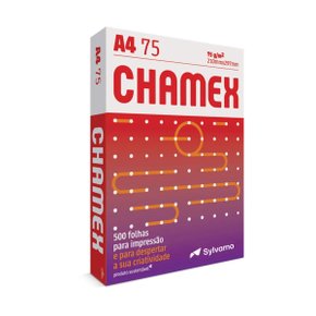 Papel Sulfite A-4 Branco C/500 Fls Chamex