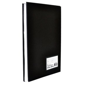 Pasta Catálogo Ofício S/ Lombo C/10 Envelopes Preta DAC