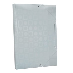 Pasta Plástica Decorada 20mm Transparente DAC