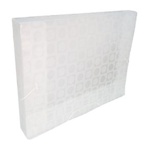 Pasta Plástica Decorada Transparente 40mm DAC