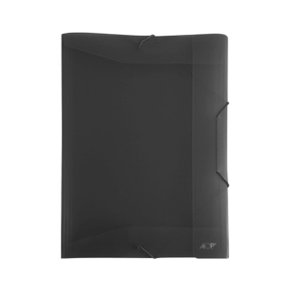 Pasta Plástica Elástico l/4 Fumê ACP