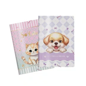 Pasta Plástica Elástico Unidade Sortido So Cute DAC