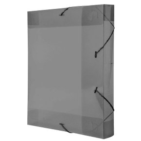 Pasta Plastica Fume Transp 40mm Polibras