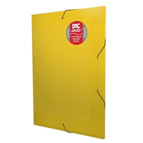 Pasta Plástica Onda Amarela DAC