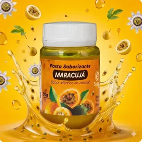 Pasta Saborizante Maracujá Sugarart 90g