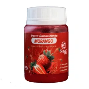 Pasta Saborizante Morango Sugarart 90g