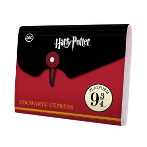 Pasta Sanfonada Harry Potter com 5 Divisórias A6 Ref 3050DAC