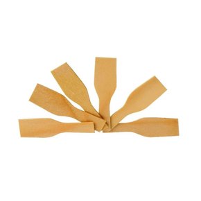 Pazinha de Sobremesa Pequena Madeira C/100 Unidades Theoto