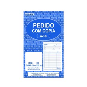 Pedido 1 Via 1/18 Com Copia 25x2 Folhas São domingos