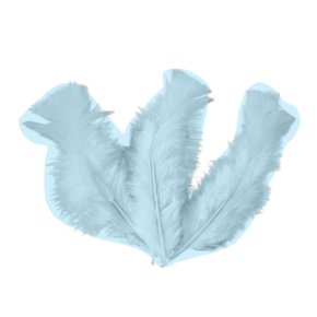 Pena Asa C/ 12 Un Azul Claro Plumacor