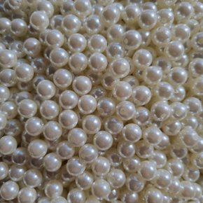 Perola Inteira 08mm Preto C/ 100g 400 Unidades