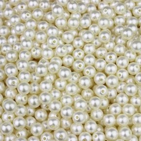 Pérola Inteira 4mm Champagne c/ 500g