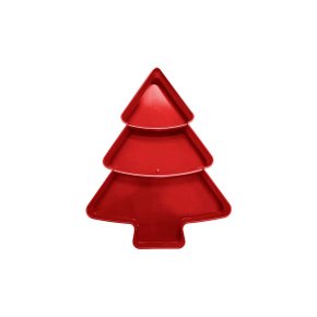Petisqueira Árvore Natal Vermelha FestPlastik