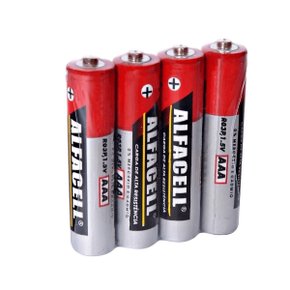 Pilha Palito AAA Alcalina C/ 04un Alfacell